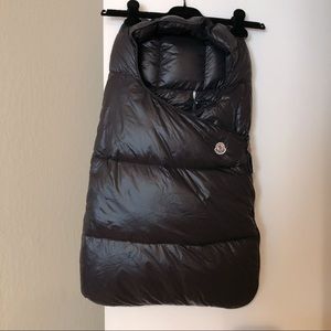 Moncler quilted bunting bag 3-6 month